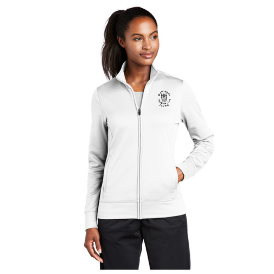 SCC Embroidered WOMENs Full Zip SportTek Jacket