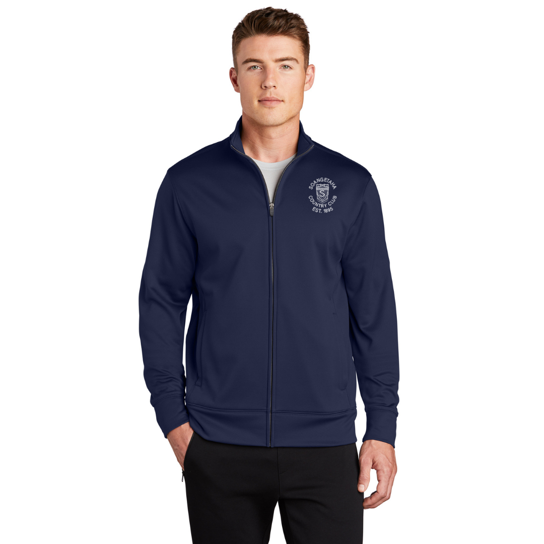 SCC Embroidered MENs SportTek Full Zip Jacket
