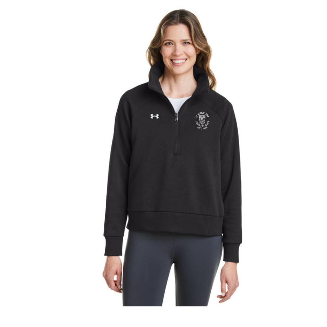 SCC WOMEN's Under Armour 1/4 zip fleece