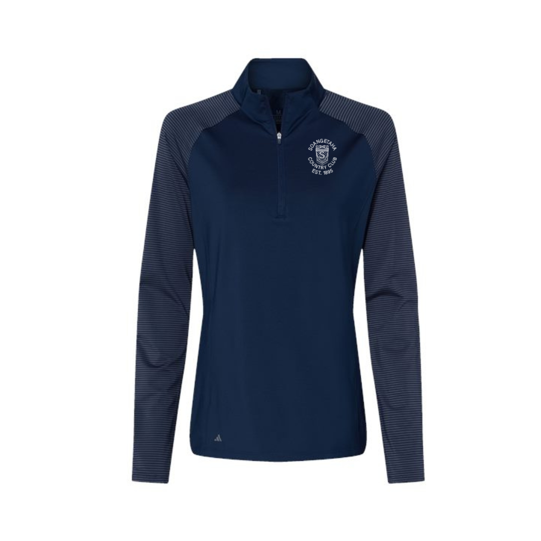 SCC Embroidered WOMENs Adidas 1/4 Zip